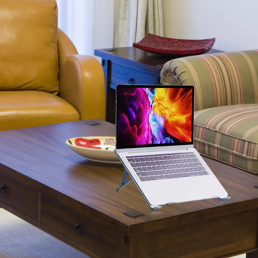 Laptop Stand with Fan Foldable Dual Cooling Fan Laptop Stand