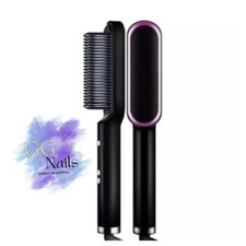 Electric Beard Ionic Straightener Brush Heated Hair Styler Straightening