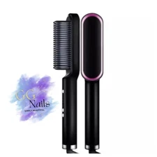 Electric Beard Ionic Straightener 👩🏻‍🦱 Brush Heated Hair Styler Straightening