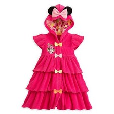 Disney Store Minnie Mouse Girl Swimsuit Cover Up Size 4 5/6
