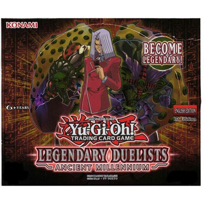yugioh legendary duelist ancient millennium booster box Amazon.com: Konami Yu-Gi-Oh! TCG: Legendary Duelists main image 0