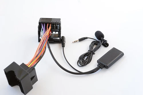 Bluetooth 5.0 AUX Audio Adapter mit Mikrofon Kabel für Mercedes-Benz W169 W245  - Bild 6 von 7