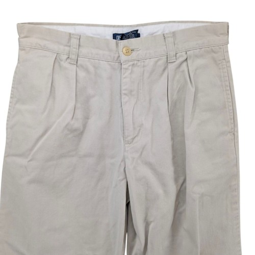 Polo Ralph Lauren Chino Pants Boys Beige Khaki Pleated Cotton Straight Leg Sz 12 - Picture 3 of 11