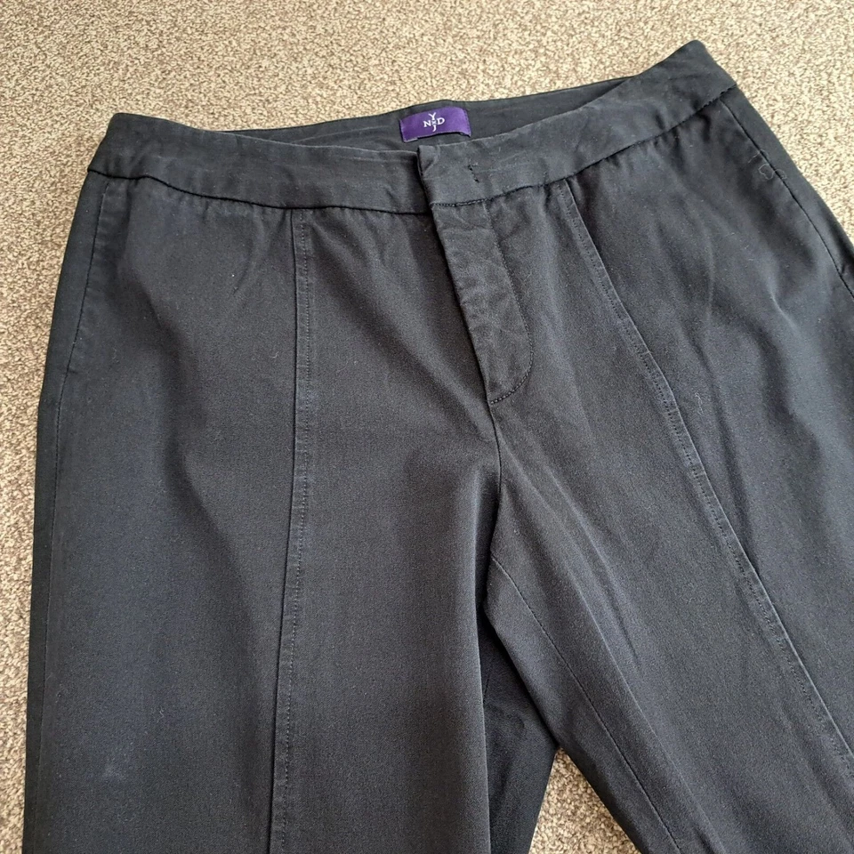 NYDJ Black Jeans Ankle Slim High Waist Crop 10 W29 L26 S3104F010  - Image 3 of 4