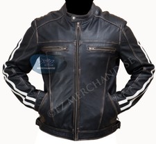 Leon RE Vendetta Black Kennedy Leather Jacket