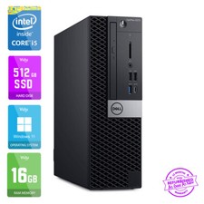 Dell OptiPlex 5070 Negocios Personal PC Ordenador i5-9th Gen 16GB 512GB - Vat