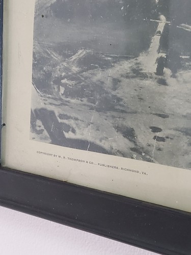 Panaramic Photo Poster Camp Lee Virginia WR Thompson Military Arial View Framed - Picture 3 of 12