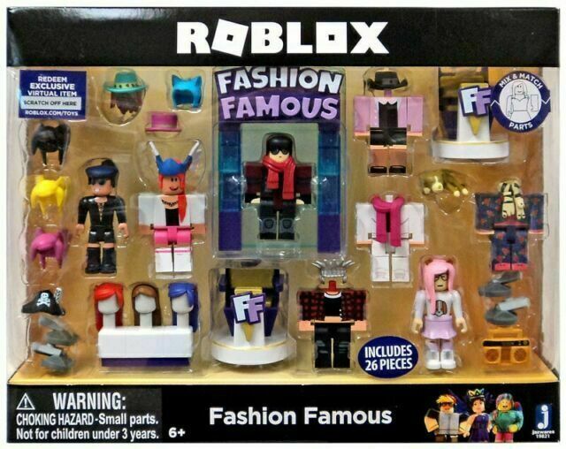 Roblox 19821 Celebrity Collection Fashion Famous Playset For Sale Online Ebay - roblox campeones de roblox 6 figura paquete ebay