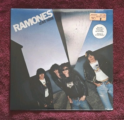 IMMACULATELY SEALED!!! RAMONES ''Leavin' Home'' 1977 ORIGINAL w/HYPE!!! RARE!!!