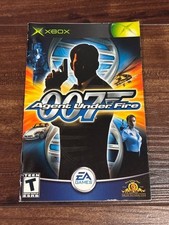 007 Agent Under Fire James Bond XBOX Instruction Manual Only