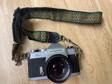 HANIMEX 35SL Vintage SLR 35mm Film Camera 52mm Lens Japan Partially Tested