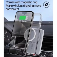 30W Magnetic Wireless Car Charger Air Vent Clip Phone Holder For Magsafe iPhone