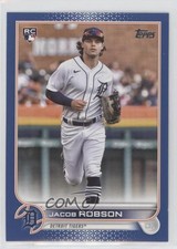 2022 Topps Series 2 Retail Royal Blue Jacob Robson #623 0j10