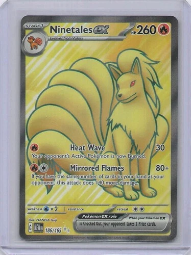 Ninetales EX 186/165 Scarlet & Violet 151