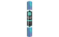 Vinyl 12x36 Roll Perm Adh Holographic Sky Blue