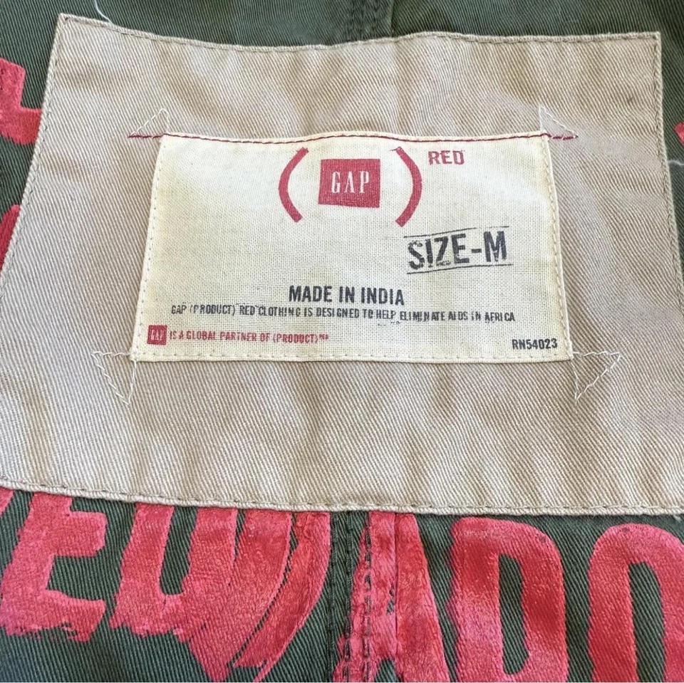 PARKA MILITAR GAP 2007 PROJECT ROJA Foto 3 de 3