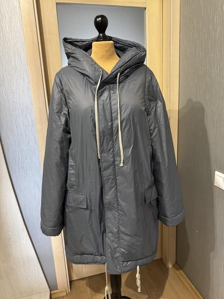 Women Rick Owens Parka Grey 36 / S / 44
