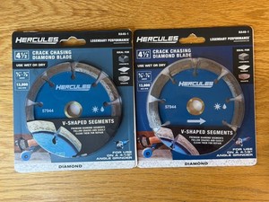 (2x)Hercules Crack Chasing Diamond Blade HA46-1