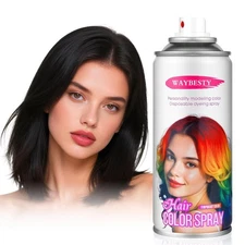 Temporary Hair Color Spray For Women Kids Men, Washable Temporary Hair Dye Spray