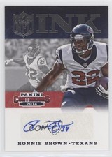 2014 Panini Contenders NFL Ink /25 Ronnie Brown #NFL-RB Auto 1u6