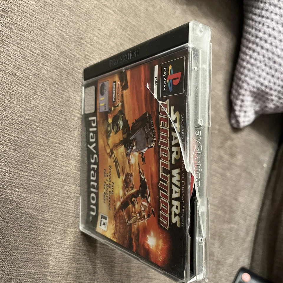 Star Wars Demolition - PS1 PlayStation 1 Game -  Complete with Manual - PAL - Image 3 of 4