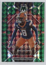 2023 Panini Mosaic Rookies Green Mosaic Prizm Garrett Williams #321 1t2c