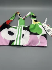 Adidas Women MMK MS Sports Bra Floral   HG3913 Size MAC Marimekko