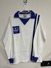 Portsmouth FC 1973/1974 TOFFS Retro Football Soccer Jersey Shirt Long size M