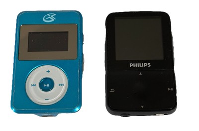 Apple iPod Nano and Phillips MP3 Player FOR PARTS No Chargers
