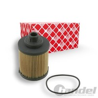 Febi ÖLfilter Filtereinsatz Passend FüR Alfa Romeo Mito Fiat 500 Doblo Fiorino