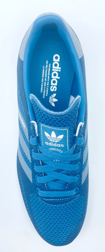 Adidas LA Trainer Weave Originales Hombres Zapatos Entrenadores Reino Unido 7-11 Azul/Gris/Azul Marino - Imagen 12 de 13