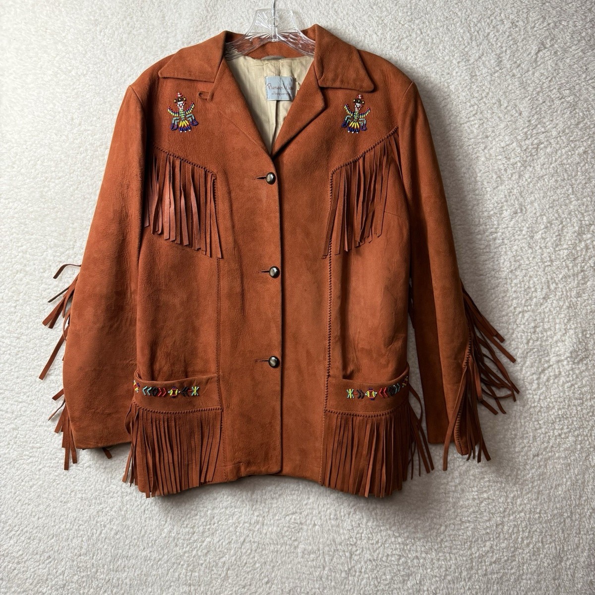 ▪️50’s【PIONEER】VINTAGE JACKET ライニング Vintage 50's 60's Pioneer Wear Albuquerque Leather Fringe