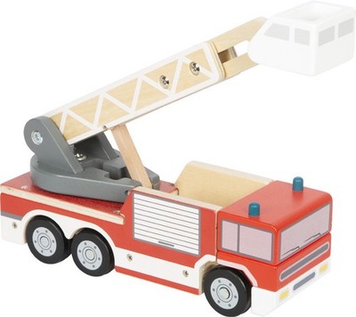 Feuerwehr mit Drehleiter, small foot
