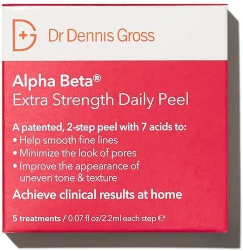 Peelings Alpha Beta soin exfoliant visage anti-rides et anti-acné puissant
