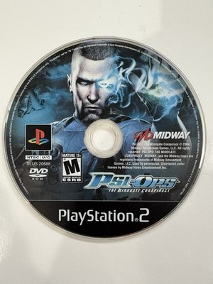 Psi-Ops: The Mindgate Conspiracy Disc Only (Sony PlayStation 2, PS2, 2004)
