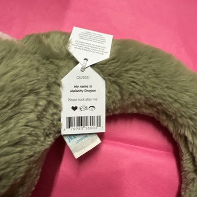 Buy Jellycat MALACHY DRAGON Green Pink Soft Plush OLV2DD Rare