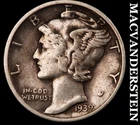 1939-S Silver Mercury Dime - Scarce  Better Date  No Reserve  #K1918