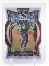 JAYDEN DANIELS 2024 PANINI SELECT SILVER DIE CUT CONCOURSE ROOKIE #26 Q0882
