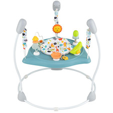 Baby Bouncer Activity Center, Infant Jumper and Table W/ 360  Rotary Seat, 3 Adj