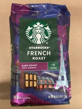 Starbucks Dark French Roast Ground Coffee 40 Oz 03/16/26 Free Shipping! 12.00 per pound
