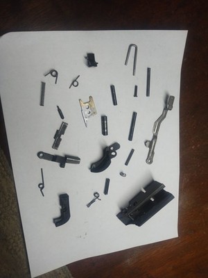 Diamondback Fs Nine 9 9mm Trigger  Slide Lock Pins Ejector  Springs Tabs  #6-162