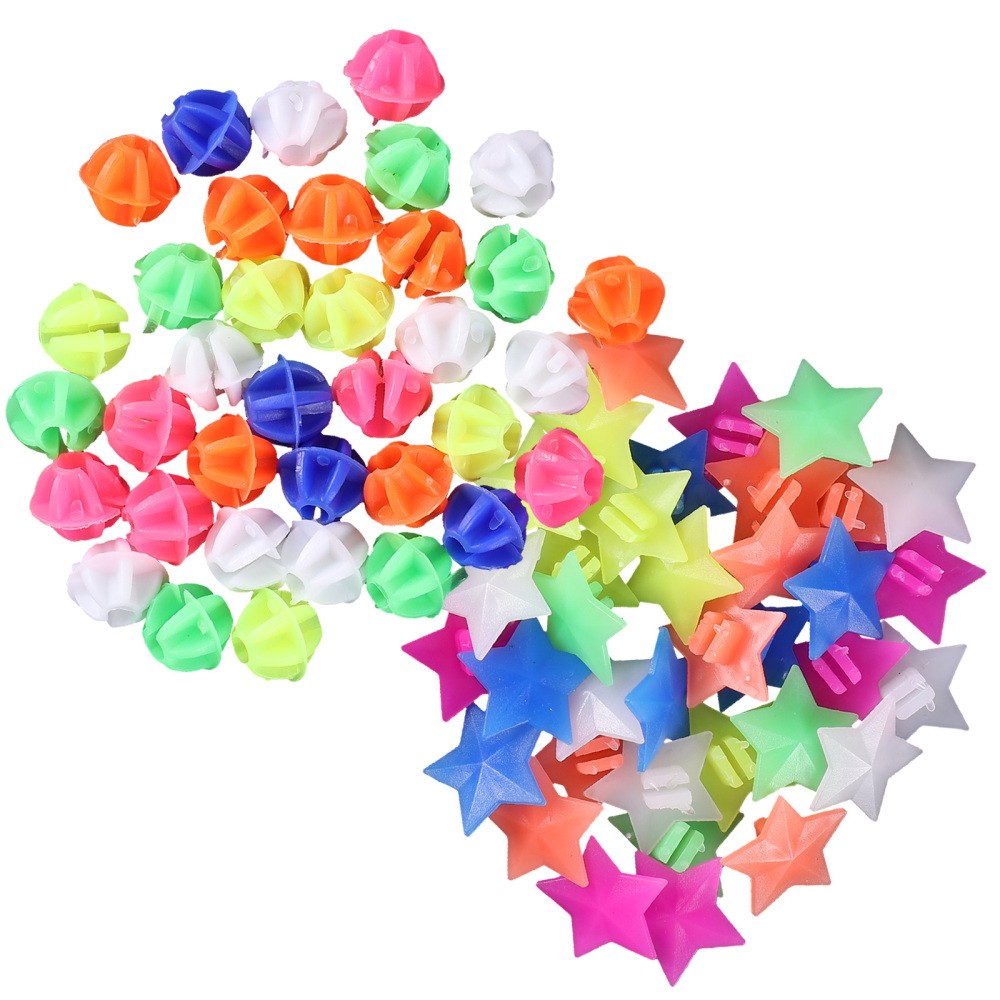 72 Pcs Colorful Bead Car & Bike Wheel Decor Accessories for Stylish Customization