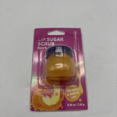 Global Beauty Care Lip Sugar Scrub Peach & Honey Soft & Smooth Lips Moisturizing
