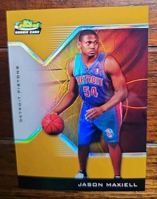 Jason Maxiell 2005-06 Topps Chrome Gold Rookie Refractor #216 /25