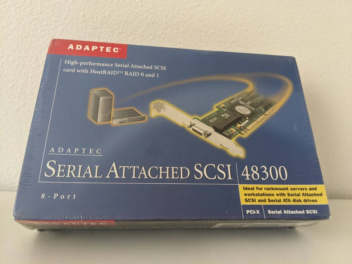 Las mejores ofertas en Tarjetas SCSI Adaptec para controladores de
