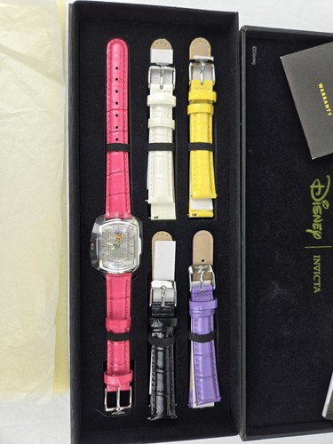 Disney Invicta Limited Edition Miss Piggy Watch New In Box - 5 Bands And Watch - Bild 2 von 7