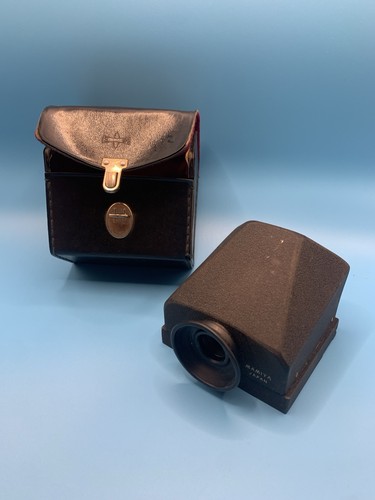 Mamiya Prism Viewfinder C-series TLR w/orig. black leather case.