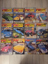VW,S VINTAGE 1990's VW TRENDS Magazines from USA. (22 Issues from 1995 & 1996.)