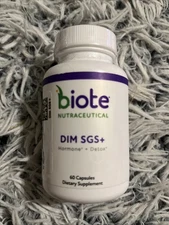 Biote Nutraceutical DIM SGS + Hormone  Detox 60 Capsules EXP 03/2026 NEW