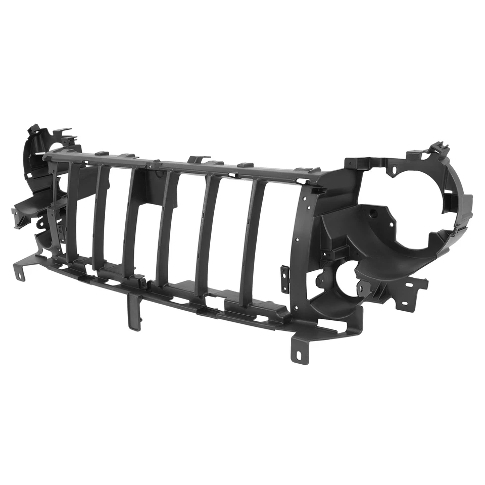 Header Panel For 2005-2007 Jeep Liberty w/ Fog Light Holes Grille Reinf Plastic Foto 3 de 4